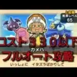【ドラクエウォーク】マルタリーグ　カメハ　コスト３３０以下　フルオート攻略