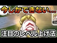 【ドラクエウォーク】今しかできないレベル上げ方法！てんどうししを使ったやり方！