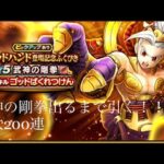 【ドラクエウォーク】終了間際のゴッドハンド登場記念ふくびき　武神の剛拳出るまでガチャ！！