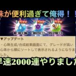 【ドラクエウォーク】心珠アップデートまじ便利！！！ 早速2000連しました【ドラゴンクエストウォーク】