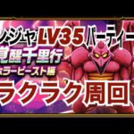 【ドラクエウォーク 】ホラービースト覚醒千里行　ニンジャレベル35パーティーでもラクラク周回！