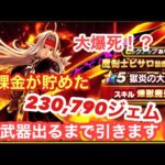 ドラクエウォーク　3.5周年記念ふくびき魔剣士ピサロ装備　武器が出るまで引きます！！