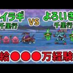 【ドラクエウォーク】週末のレベリング！ヒイラギ千里行？よろいのきし千里行？経験値効率は？？？