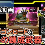 【ドラクエウォーク/ほこら攻略動画】｢ガメゴンロード｣をあの錬成武器で攻略する！【DQW/弱点武器/無課金勢】