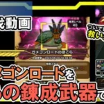 【ドラクエウォーク/ほこら攻略動画】｢ガメゴンロード｣をあの錬成武器で攻略する！【DQW/弱点武器/無課金勢】