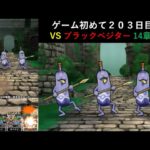 【ドラクエウォーク】ゲーム初めて２０３日目！14章6話 ブラックベジターと戦ってみた。