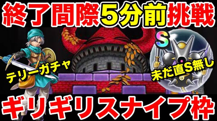 【ドラクエウォーク】特ギガまであと少しです!! 終了5分前スナイプチャレンジ!!【DQW】