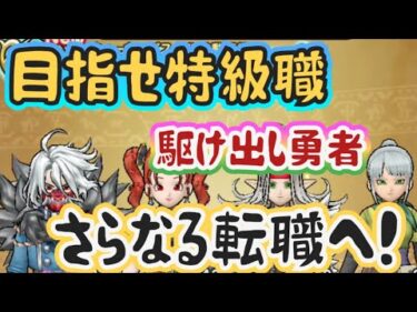 【ドラクエウォーク】【DQW女子】めざせ！特級職！駆け出しユーリ・さらなる転職へ！！