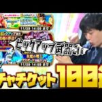 【ドラクエウォーク】ガチャチケット100連でピックアップ武器引きたい！！！！【DQW】