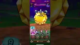 【ドラクエウォーク】ゴールデンスライム 1ターン #ドラゴンクエストウォーク