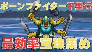 【ドラクエウォーク】ボーンファイター覚醒千里行最効率宝珠集め方法！【最効率な方法で】