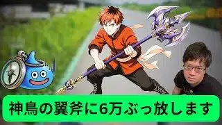 神鳥の翼斧(レティフ)に6万ジェム突っ込むようです【ドラクエウォーク/ツーリング/平塚ビーチパーク】