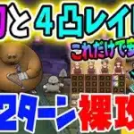【ドラクエウォーク】ドン・モグーラ２ターンで超安定討伐!!使うのは魔刃と王家のレイピアだけで防具・アクセは必要無し!!ドン・モグーラのほこら制限なしを２ターン裸攻略!!