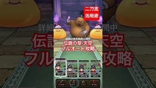 【ドラクエウォーク】二刀流活用術！伝説の型・天空でフルオート攻略！