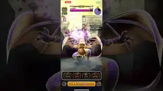 【ドラクエウォーク】メガモン 竜神王 職業ドラゴン×竜神王の杖 2ターン