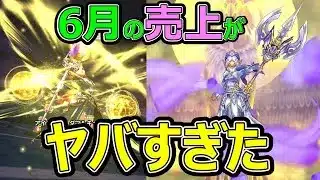 【ドラクエウォーク】6月の売り上げがヤバすぎた!?【スマホゲー売上】