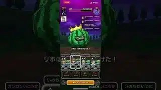 【ドラクエウォーク】キングスイカ岩  遊び人のみ+縛り攻略