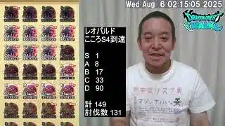 【ドラクエウォーク】メガモン・レオパルドのこころS4ようやく到達　2025年08月06日