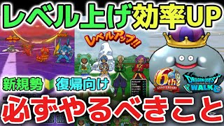 【ドラクエウォーク】今すぐ使えるレベル上げの効率を上げる方法について！必ずやるべきことを解説します！【DQウォーク】