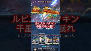 【ドラクエウォーク】千里でも大暴れ！ルビス＆メタキンゴッドハンド