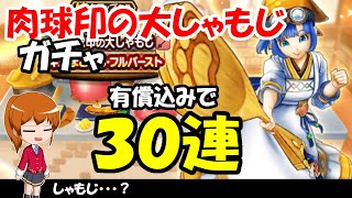 【ドラクエウォーク】肉球印の大しゃもじガチャを有償込みで30連まわします