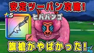 【ドラクエウォーク】魔界の香水【ヒババンゴ】安定ツーパン攻略！旗槍がやばかった！【DQW】