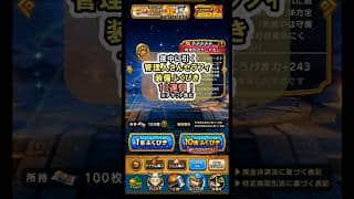 ドラクエウォーク/ガチャ】SNSで話題の管理人さんセラフィ装備ふくびき10連目【Dragon Quest Walk/肉球印の大しゃもじ】#shorts #1 #ドラクエウォーク