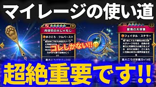 【ドラクエウォーク】マイレージ注ぎ込み先はどっちだ!?重要な選択です!!【しゃもじ】【天球儀】【ガチャ】