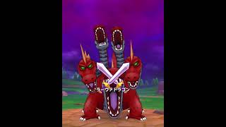 ドラクエウォーク メガモン・ラーヴァドラゴン(プチロマン砲･1ターン攻略)