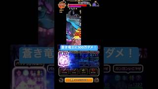 蒼き竜王に500万ダメ！#ドラクエウォーク #蒼き竜王