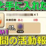 【ドラクエウォーク】落ち込んでたけどついにゲット！1週間の活動報告！プレイ状況共有！