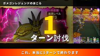【ドラクエウォーク/ほこら攻略】ガメゴンレジェンドのほこらを1ターン攻略！【DQW/高火力/無課金勢】#ドラクエウォーク