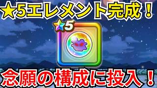 【ドラクエウォーク】★5エレメントオーブが完成！投入してみたかったパーティーに実戦投入！！！