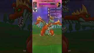 [#ドラクエウォーク]メガモン ラーヴァドラゴン フルオート