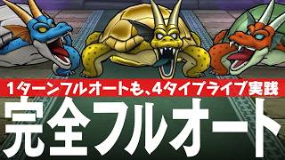 ドラクエウォーク ガメゴンレジェンド ほこら 4パターン実践、果たして完全フルオートで本当に勝てているのかライブ DQウォーク