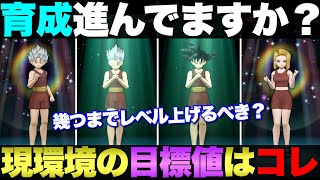 【ドラクエウォーク】レベル上げの目標値について。