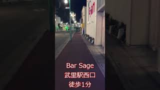 Bar Sage お店までの経路 武里駅西口