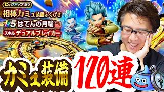 【ドラクエウォーク ガチャ】思い出補正もガン盛り！相棒カミュ装備ふくびき はてんの月輪夫婦120連