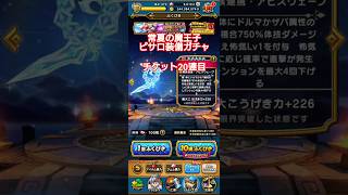 【DQW】常夏の魔王子ピサロ装備ガチャ チケット20連目