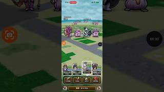 ドラクエウォーク　ワンパン周回戦闘です。